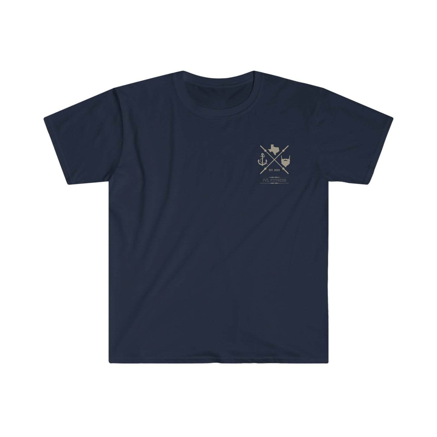 Green American Flag Soft-style Tee