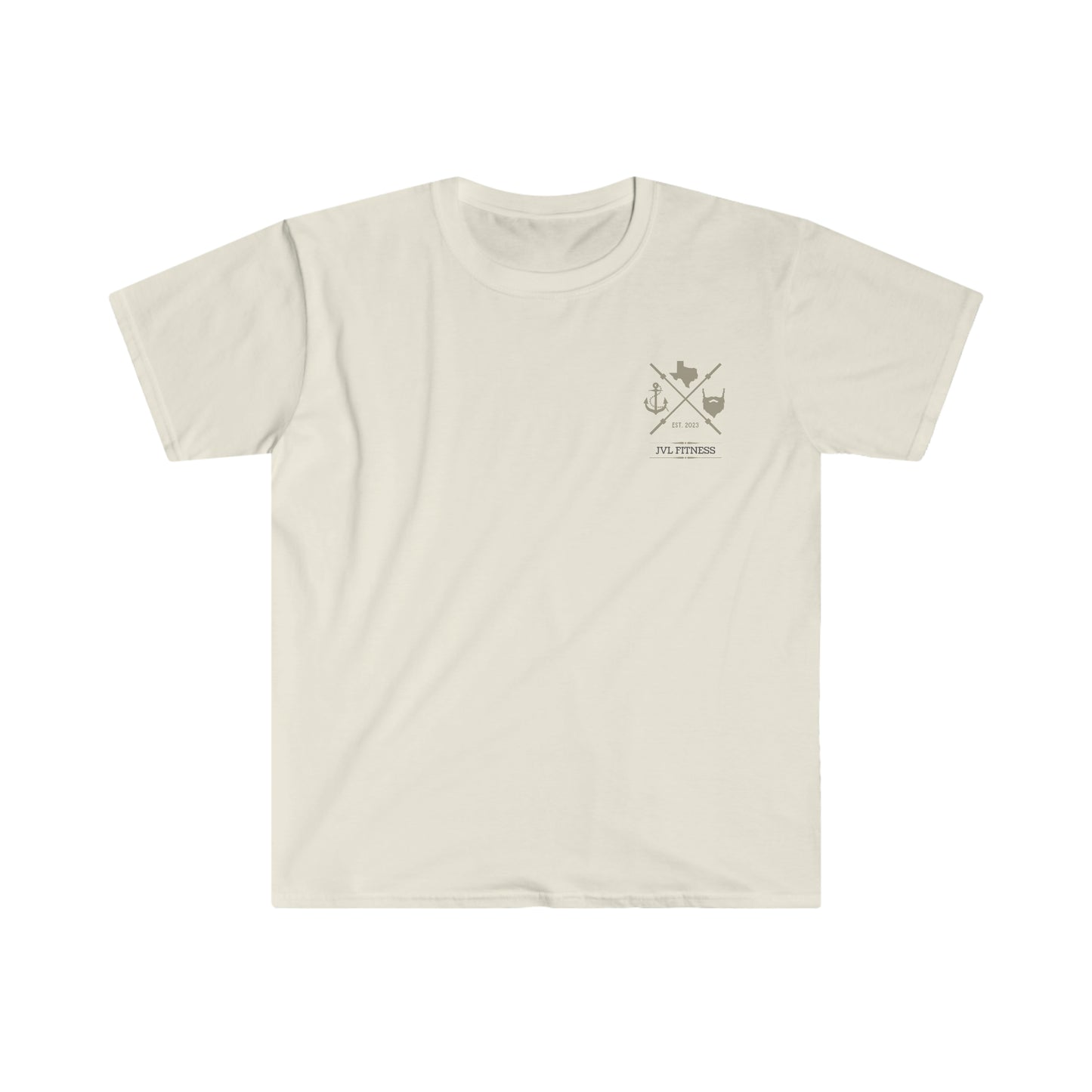 Green American Flag Soft-style Tee