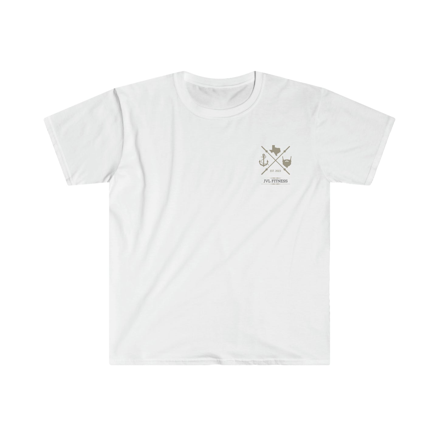 Green American Flag Soft-style Tee