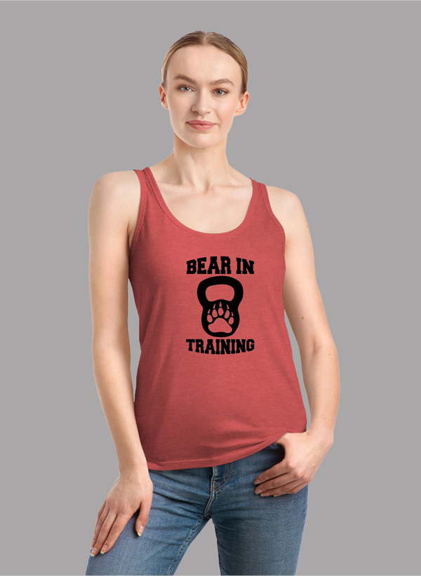 BEAR IN TRAINING Tank Top