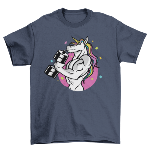 Muscular Unicorn T-shirt