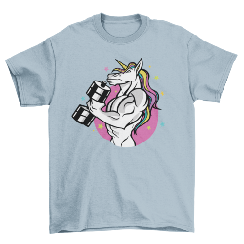 Muscular Unicorn T-shirt