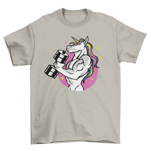 Muscular Unicorn T-shirt